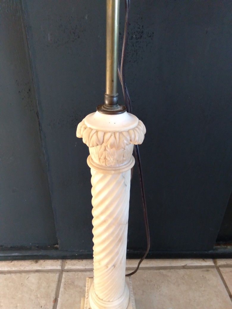 Vintage MARBLE Lamp