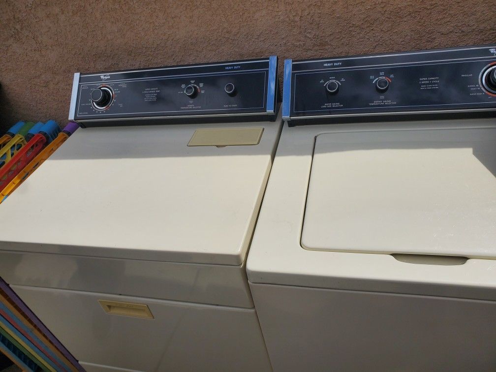Whirlpool Washer N Gas Dryer Both Working Condition