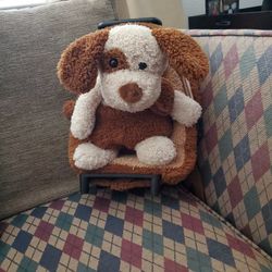 2 In 1 Plush Wheeled Backpack