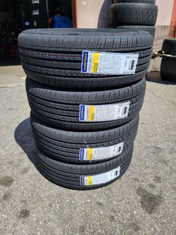 225 65 17 NEW TIRES GOODYEAR RAV4 HIGHLANDER CRV EQUINOX CARAVAN JOURNEY KIA