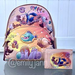 The Little Mermaid Under The Sea Backpack Set 