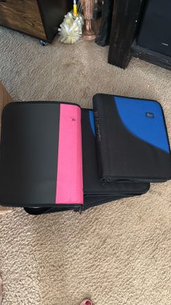 Lot of card holder binders