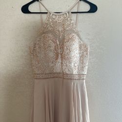 Blush Pink Occasional Dress 