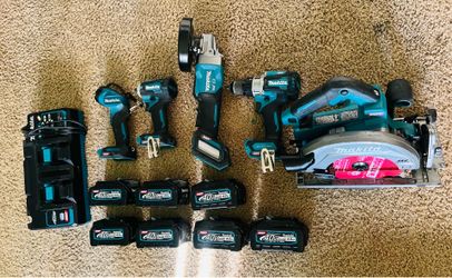 Makita used 40v combo with maktrak boxes