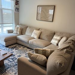 Cottage Chic Queen Sleeper Sectional – $1150 OBO (Alexandria, VA)