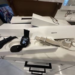 Apple Watch Series 4 - 44mm Black - In Box With Extras