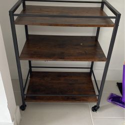 Bar With Wine Glass Rack 