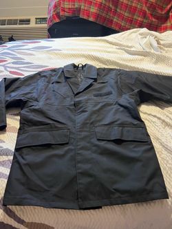 New Genuine Metropolitan Police Heavyweight Anorak Jacket – Unissued – Black