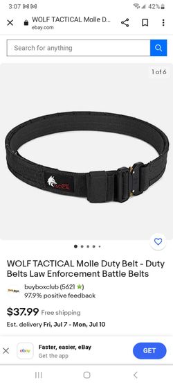 Wolf Tactical belt