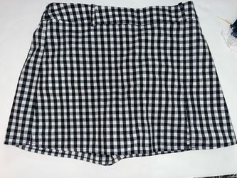 Black And White Skort From PacSun