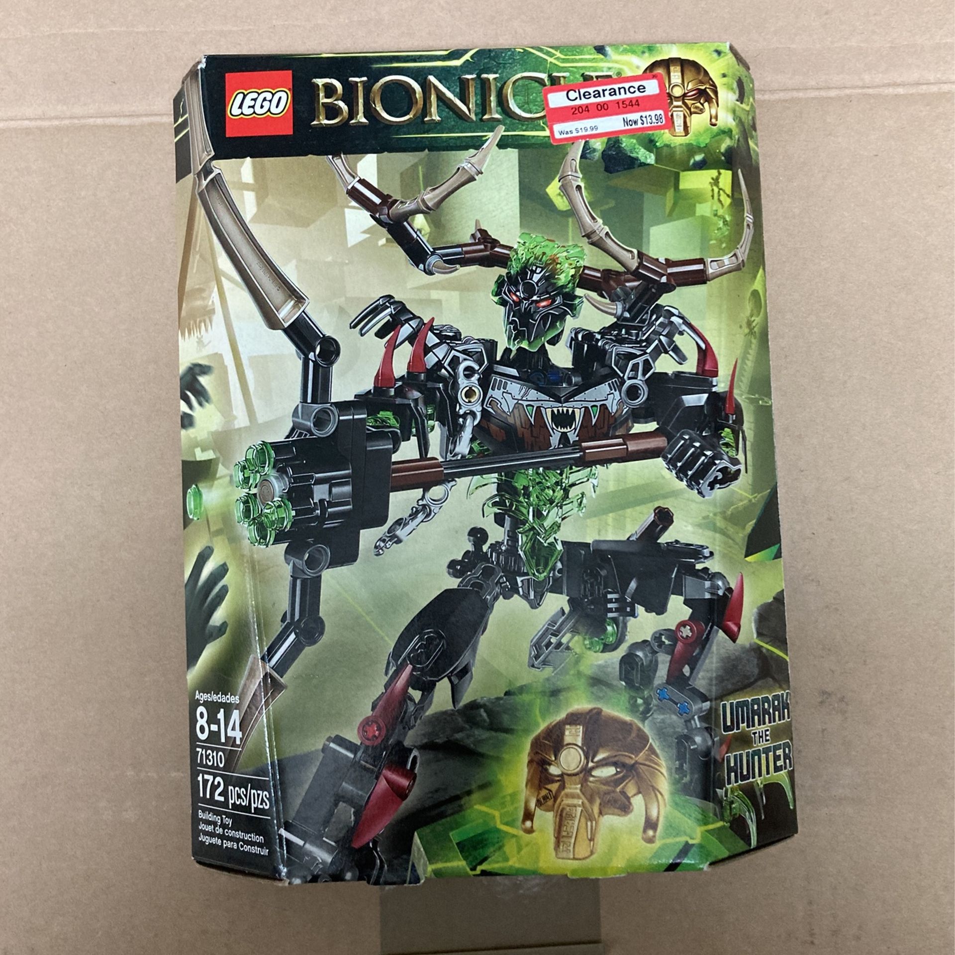 Lego Bionicle Umarak The Hunter 71310 New Sealed
