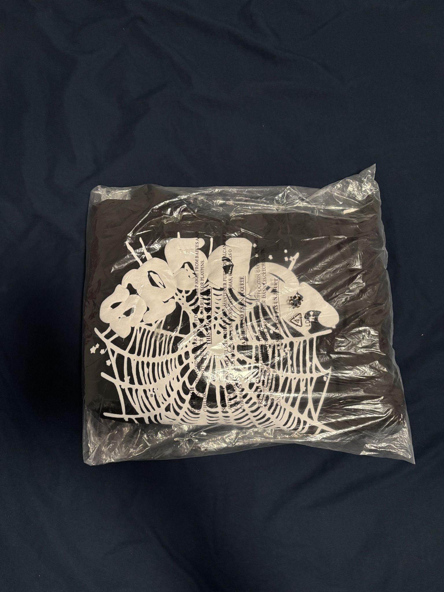 Sp5der OG Web Hoodie 'Black'