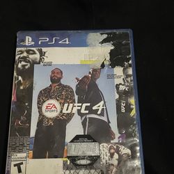 PS4 EA sports UFC 4