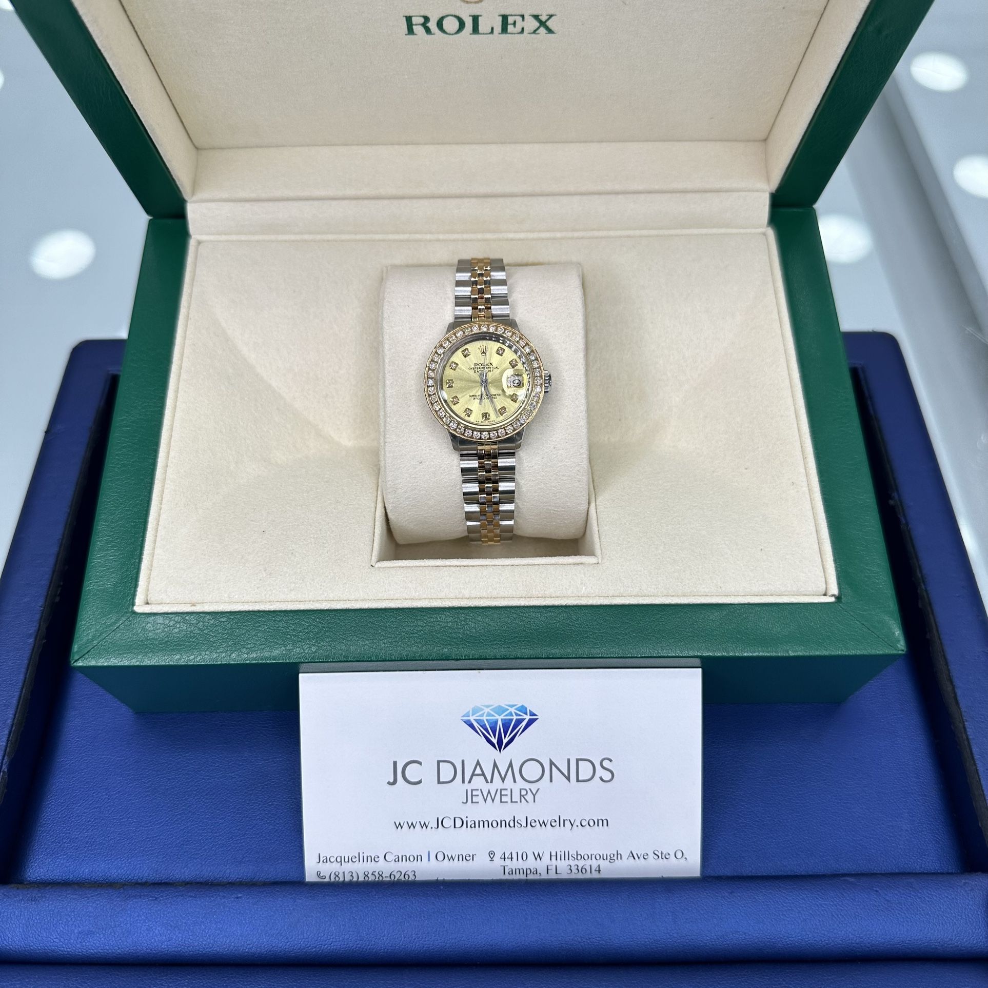 26 MM ROLEX Bezel And Dial Diamonds 💎