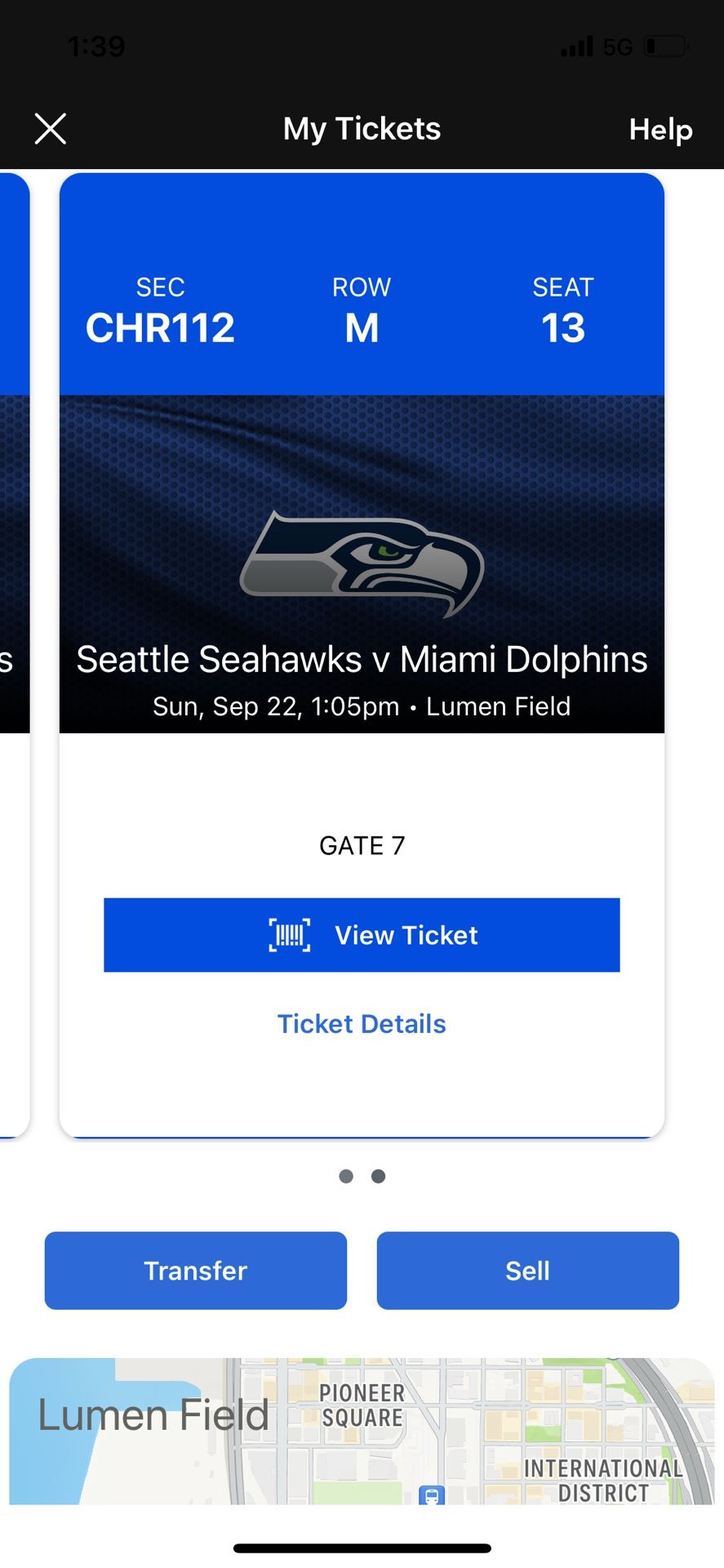 Seahawks Tickets 2x For Cheap!