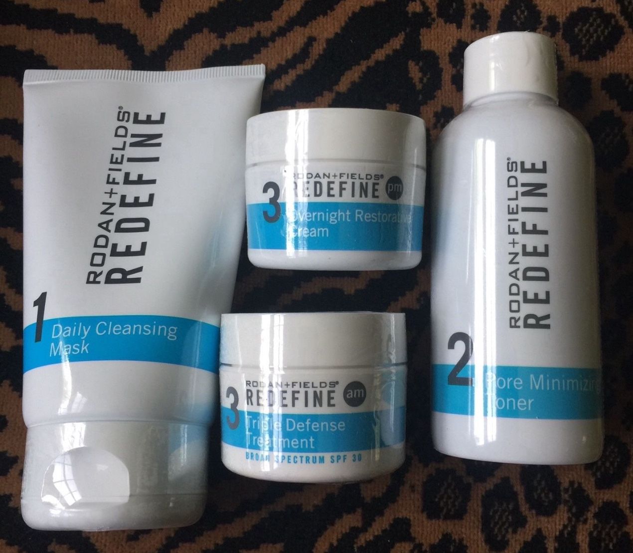 $1 Rodan & Fields Redefine 4pc Skin Care Kit New Make Offer!!
