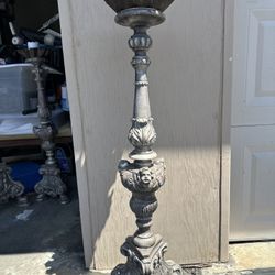 Lamp Candle Holder Antique 