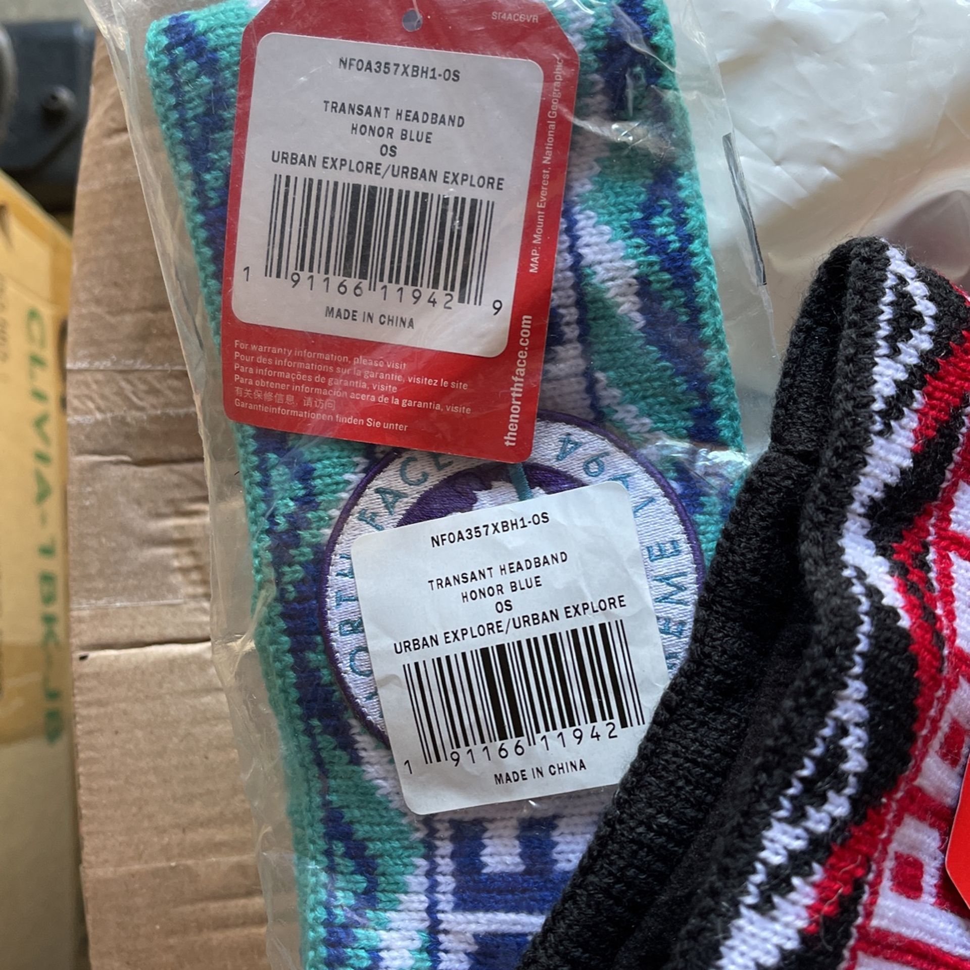 Supreme x The North Face - Trans Antarctica Logo Knit Headband Ss17