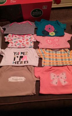0-3 Month Old Baby Onsies - DKNY - LUCKY - Calvin Klein