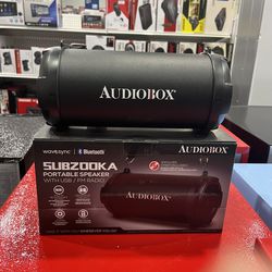 Audiobox Portable Bluetooth Speaker Parlante Bocina Bzx-2082 Black
