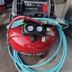 Air Compressor With Hose 