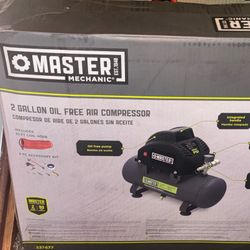 Master 2 Gallon free Air Compressor 