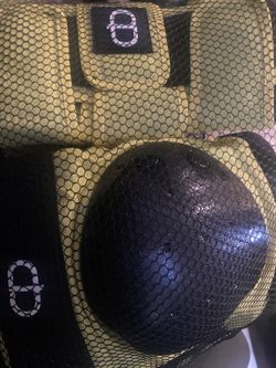 Knee Pads, Elbow Pads And Wrist Guard With Mesh Travel Bag