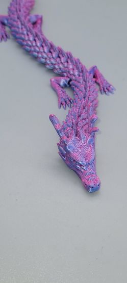 11.81 inch 3D Printed Articulated Dragon