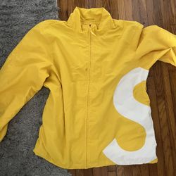 Yellow Supreme Windbreaker Jacket 