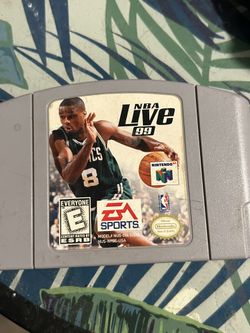 Nintendo 64 NBA Live 99 Video Game Cartridge for the N64 Console