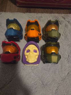 Mega Construx Halo Helmets
