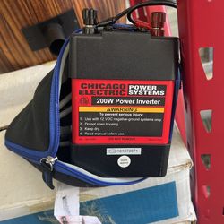 200 Watt Power Inverter Chicago Electric 