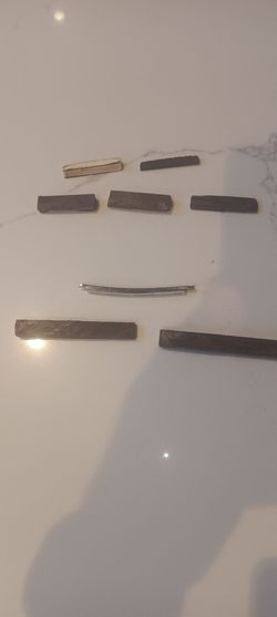 Hand made Ebony guitar and bass saddles and nuts
