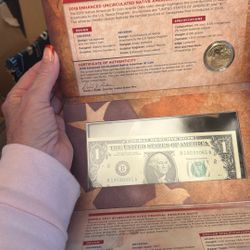 2019 Native American $1 Coin & Currency Set