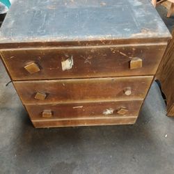 Antique.
Dresser all wood  $25