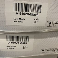 5-Piece Bath Hardware with Towel Bar Towel Hook Toilet Paper Holder and Towel Ring Set in Matte Black