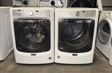 MAYTAG XL CAPACITY WASHER DRYER ELECTRIC SET FREE DELIVERY