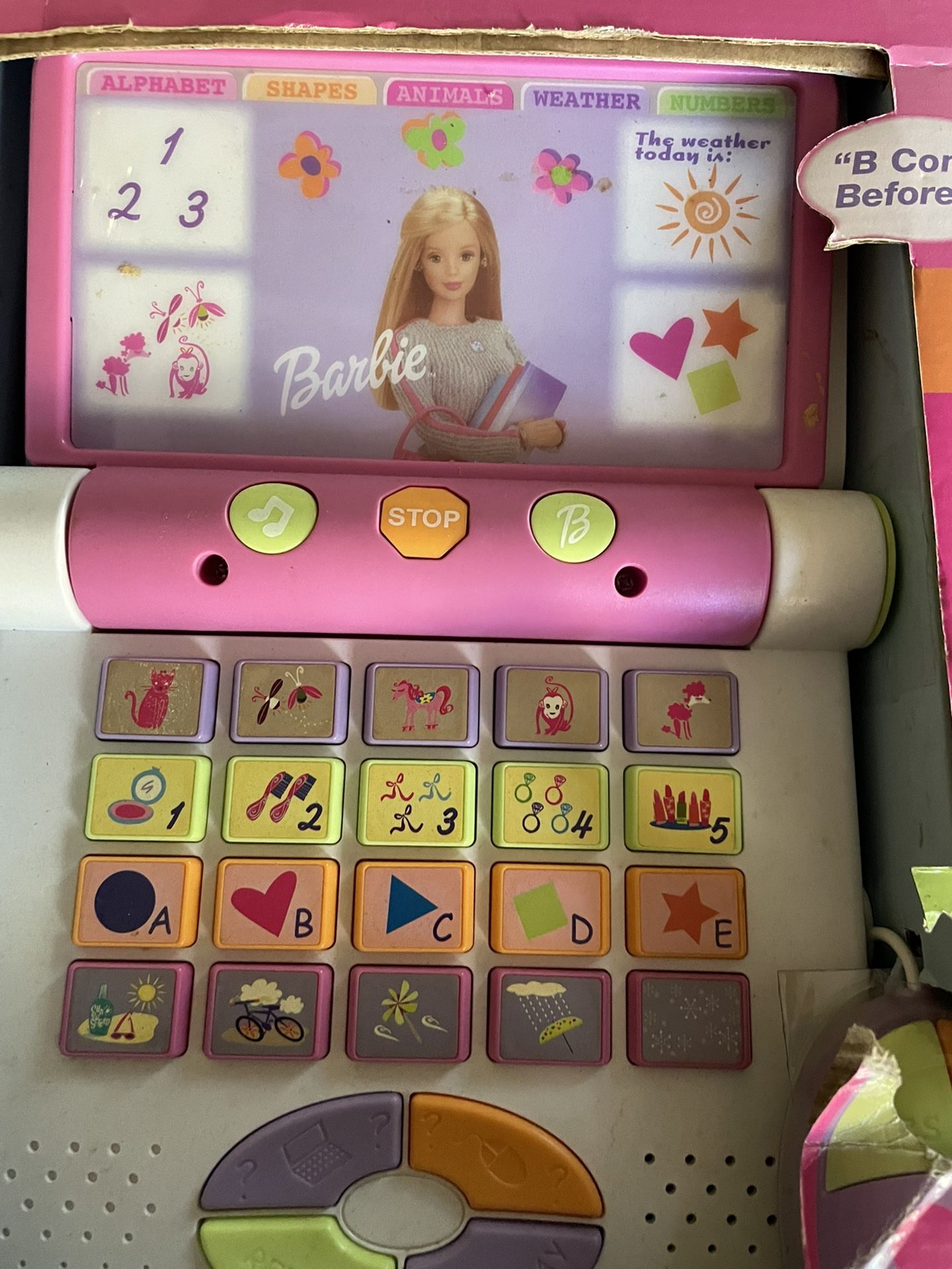 Barbie Learn With Me Laptop New