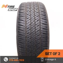 Set of 2 Used  8.5/32    205/50R17  93H  Bridgestone  Ecopia EP422 Plus