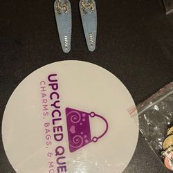 GWP Light Denim Hair Clips