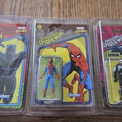 Marvel lot spiderman venom black panther