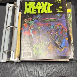 Heavy Metal 1980s Magazine S 