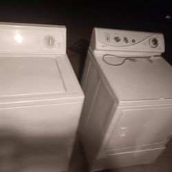 Used  washer and dryer both working $90 for both
