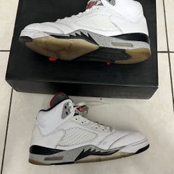 JORDAN 5 RETRO 'WHITE CEMENT'