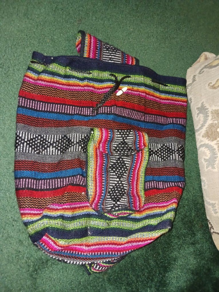 Backpack: Pinzon Colorful Baja Mexico Backpack