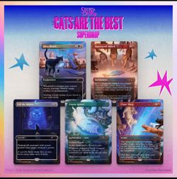 MTG Secret Lair Cats of Chaos Foil