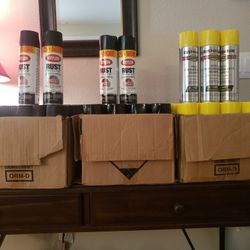 Tall 15oz Cans  Spray Paint Black Gloss Or Flat Any 6 For 30.00 