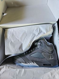 Jordan 5 wolf grey size 10.5m