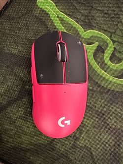 Pink Logitech G Pro Superlight wireless