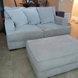 Couch And Ottoman For Sale 